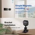 thumbnail image 4 of Ourlife Magnetic-Mount Mini Security Camera, Rechargeable, App Monitoring, Motion Detection, Night Vision, Black, 1-Pack, 4 of 12