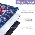 thumbnail image 4 of Picnic Blanket Waterproof Picnic Beach Blanket Waterproof Sandproof Foldable Portable Travel Large Tie-dye Style Picnic Blanket for Outdoor Camping,Beaches,Parks -Tie-dye 80" X 60", 4 of 6