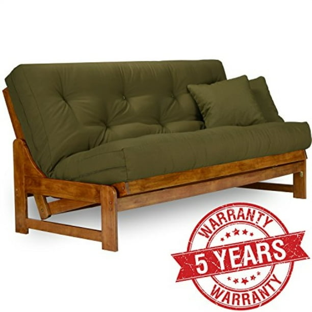 Nirvana Futons Arden Futon Frame Full Size Solid Hardwood Walmart Com