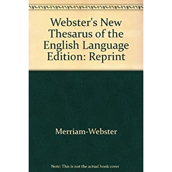 Pre-Owned Thesaurus by Merriam-Webster (Mass Market Paperback), English