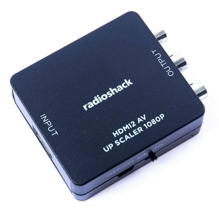 RadioShack HDMI to RCA Converter - High-Quality Video & Audio Plug & Play Compact Design