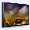 thumbnail image 1 of Designart - Tour Eiffel de Paris et Ciel Magnifique - Photographie Imprimée sur Toile Encadrée, 1 of 4