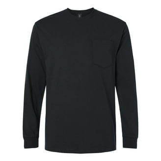 トップス plllllleeeasse long sleeve pocket tee XL Hanes 6.1 oz. Tagless ComfortSoft Long-Sleeve Pocket T-Shirt (5596