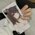 thumbnail image 3 of Clmj anime Y2K girl phone case for iPhone 13 12 mini 11 14 Pro 15 plus XR X XS Max 7 8 se 2020 silicone phone cover iPhone case, 3 of 5