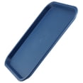 thumbnail image 6 of ZEONHAK 15 Pack 10 x 14 Inch Blue Plastic Fast Food Tray, Restaurant Serving Trays, Rectangular Cafeteria Trays for Coffee Table, Kitchen, Restaurant, 6 of 6