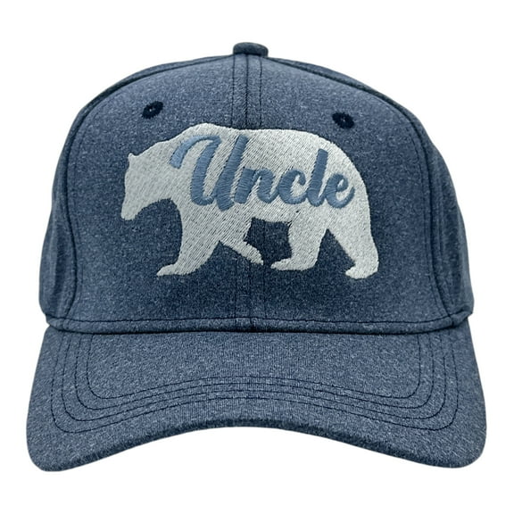 Uncle Bear Hat Funny Sarcastic Graphic Novelty Cap