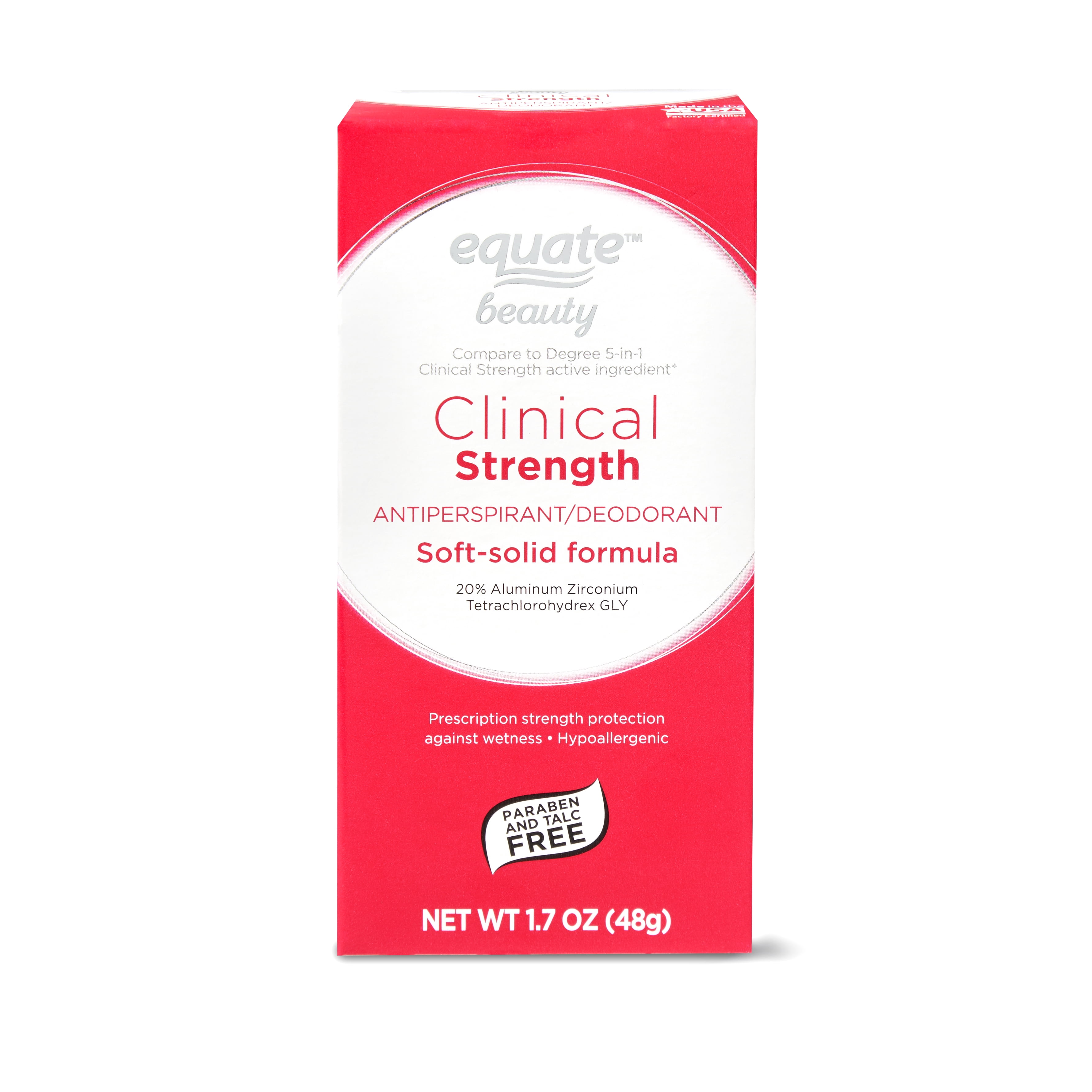 Equate Beauty 1.7 Oz. Clinical Strength Deodorant