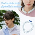 thumbnail image 2 of The Ice Circle Cools Physically Summer Neck Wraps Hands Free Cold Gel Ice, 2 of 8
