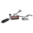 thumbnail image 2 of Truck Exhaust Kits - Shop Line Dual Exhaust System 2.5 Stainless Steel Flowmaster 50 2.5" Chrome Slash Cut Weld on Tip Side Exit, 2 of 6