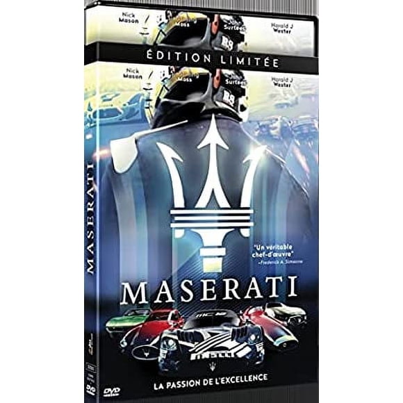 Maserati: Cent Ans contre Toutes les Chances (+ Copie Numérique) [ FORMAT NON-USA, PAL, Reg.0 Import - France ]