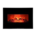 thumbnail image 6 of SF301-26A 26 inch 1400w Wall-mounted Fireplace Fake Wood / Single Color / Heating Wire / Mechanical / Black, 6 of 13