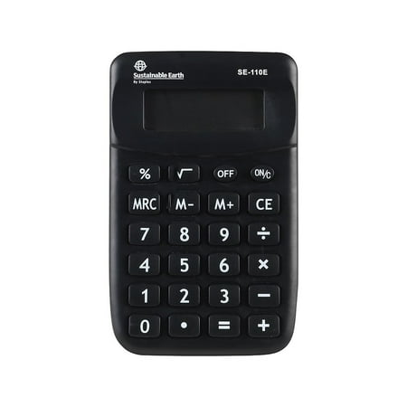 Staples SE-110E Mini Display ECO Calculator