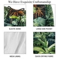 thumbnail image 4 of luoweisi Men's Beach Shorts Quick Dry Swim Trunks with Mesh Lining Tropical Plants 2XL, 4 of 5