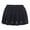 Black, variant on Sylvamorning Women High Waist Gothic Punk Cross Pattern Mini Pleated Skirt