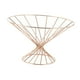 thumbnail image 2 of Cesta de frutas europea, cesta decorativa para el hogar, moderna bandeja de hierro hueca para frutas, decorativa Oro, 2 of 9