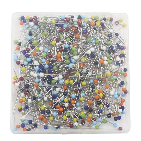 500 Pcs Sewing Pin Straight Head Pin Pearl Locating Pin Pearl Head Pin DIY Pin DIY Dressmaking Pin