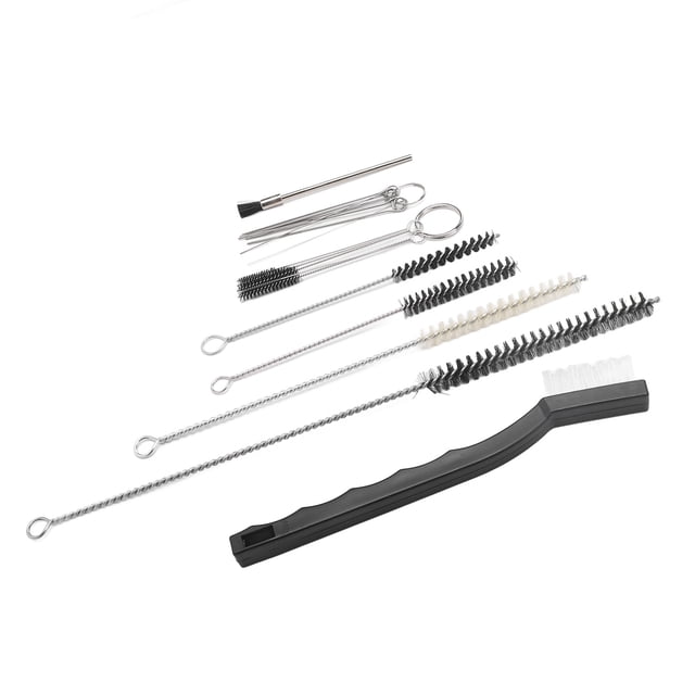 Mini JUEGO DE CEPILLOS DE LimpIZA DE AERÓGRAFO, KIT DE LIMPIZA DE HERRAMENTAS DE PULVERIZACIÓN DE DESGASTES MÚLTIPLES USOS PARA BOQUILLAS
