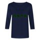 thumbnail image 2 of TaTaai St. Patrick's Day Women Fashion Printed 3/4 Sleeve Tops Casual Round Neck Loose Fit Blouses Soft Stretchy Breathable Spring Winter Daily Wear Gift, 2 of 4