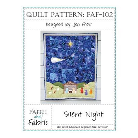 Pre-Owned Silent Night: Christmas Nativity Quilt Pattern