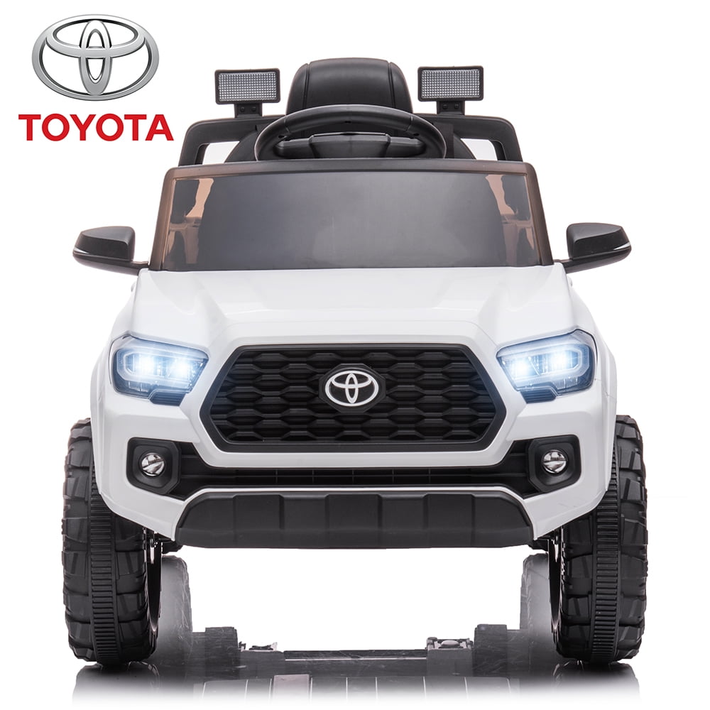 Toyota 12V Kids Ride On Truck Car w/ Parent Remote Control, LED