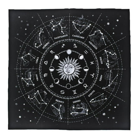 

Tablecloth Soft Velvet Upholstery 19.29 Inch Black