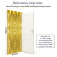 2/3Pcs Foil Fringe Curtain Door Curtain Metallic Tinsel Photo Backdrop Party Wedding Decoration ...