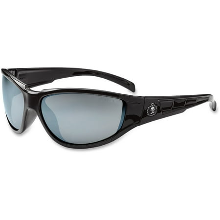 

Ergodyne EGO55042 Njord Silver Mirror Lens Safety Glasses 1 Each Black Silver Mirror Lens