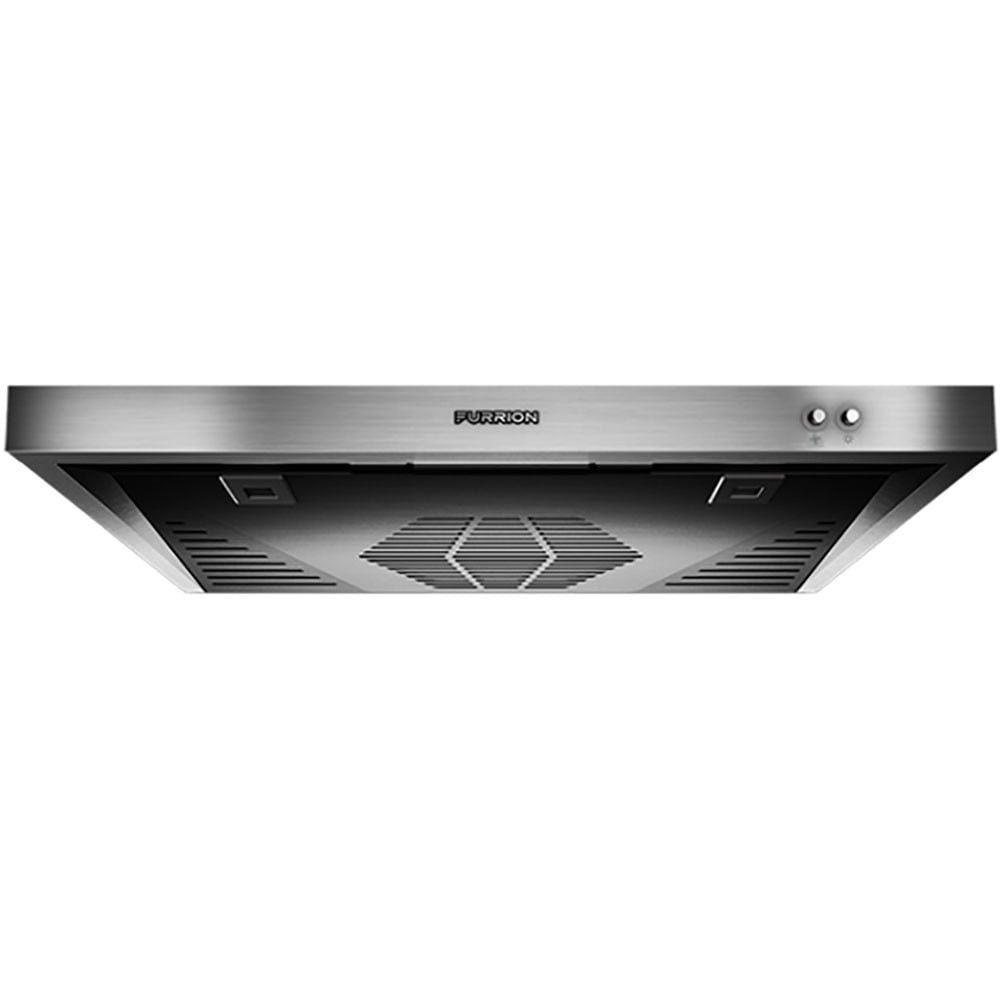 Lippert 732498 12V Ventless Range Hood with Charcoal Filter Stainless