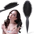 thumbnail image 4 of Peine Masajeador para El Cuero Cabelludo  Pelo Rizado Menos Tirones Multifuncional Hombres Y Mujeres, 4 of 9