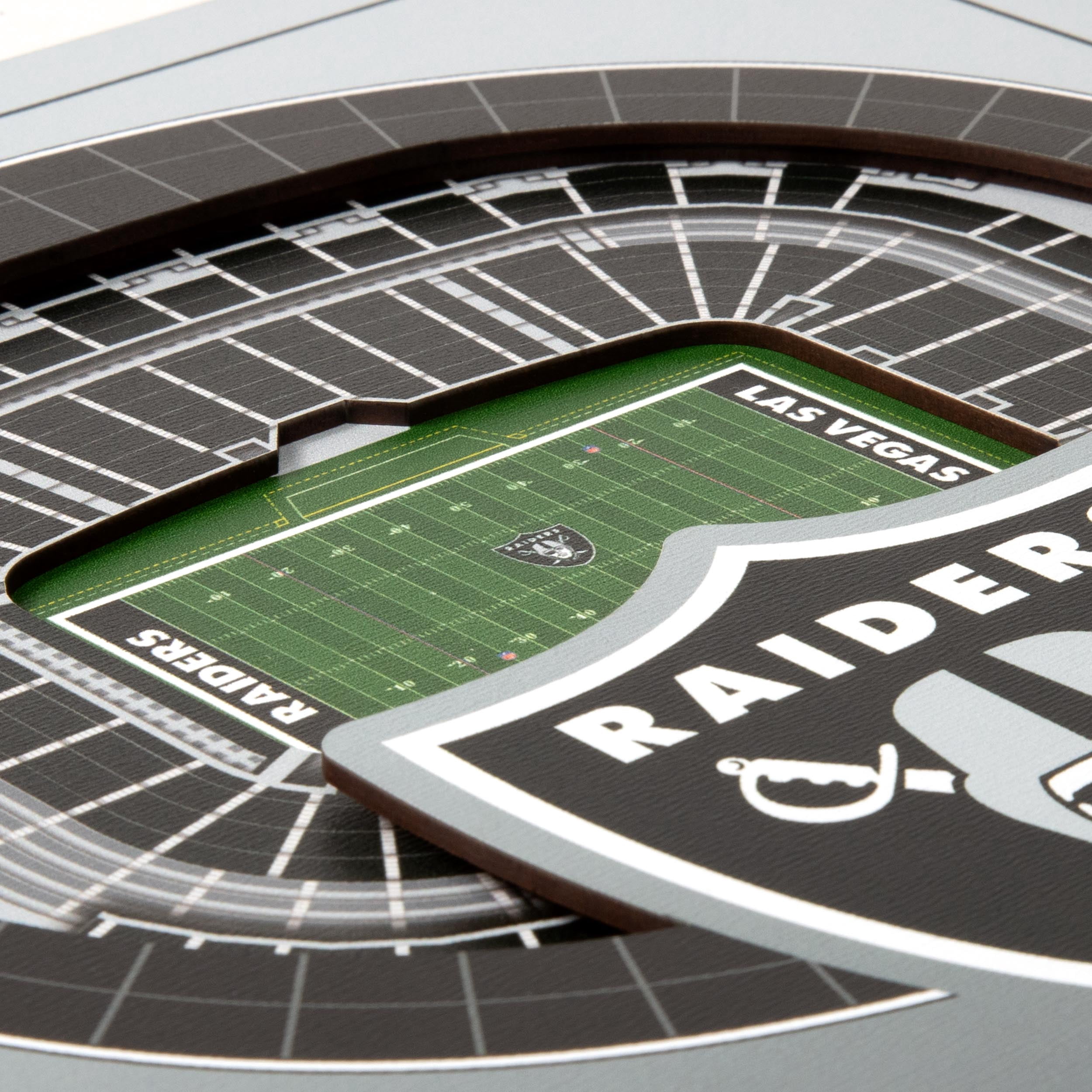 YouTheFan NFL Las Vegas Raiders Stadium Series 3D Wall Art