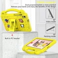 thumbnail image 5 of SaniMore EVA Kids Case for Samsung Galaxy Tab A7 Lite 8.7" 2021 (SM-T220/T225), Skid-Proof Lightweight Case for Boys Girls with Kickstand Handle Shockproof Cover for Samsung Tab A7, Yellow, 5 of 7