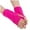 Hot Pink, variant on HNMKIU Knitted Fingerless Arm Warmers for Women Winter Thermal Gloves Mitten Handwear Cold Weather Accessories Yellow,One Size