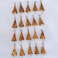 thumbnail image 3 of Vivanta 20 Pcs Christmas Bells – 2.25" Handmade Tin Jingle Bells – Rustic Gold Farmhouse Witch Bell – Boho Holiday Ornaments & DIY Craft Decorations, 3 of 6