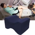 thumbnail image 4 of Almohada De Pierna, Almohada De Rodilla De Espuma Viscoelástica Transpirable Delicada Para Tienda De Masajes ANGGREK Otros, 4 of 8