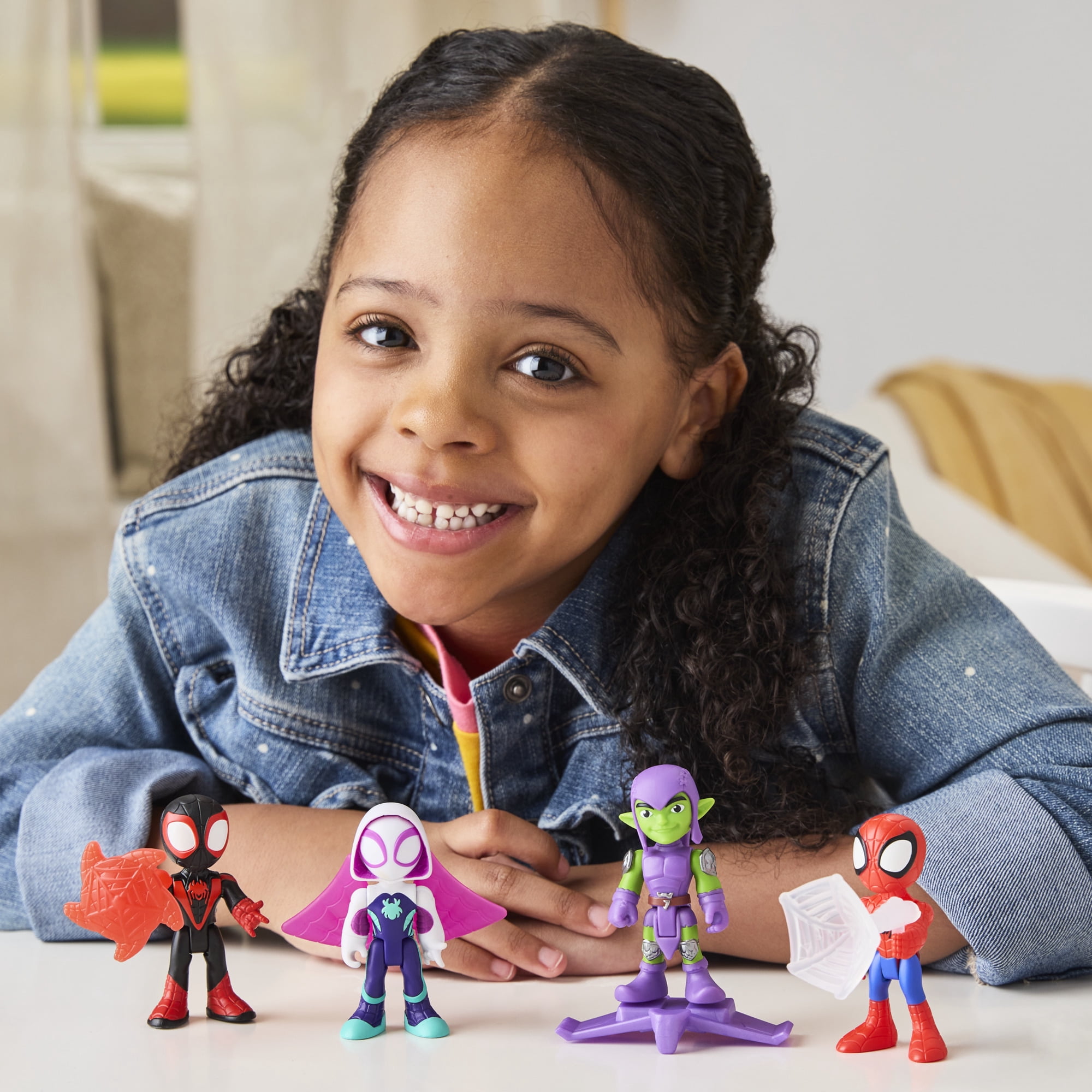 Marvel Spidey and his Amazing Friends Ghost-Spider Toy with Accessory, Ages 3+