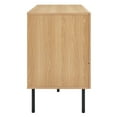 thumbnail image 2 of Modway Chaucer 6-Drawer Particleboard and Rattan Compact Dresser in Oak, 2 of 5