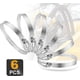 thumbnail image 3 of Jinyi 3" Adjable Hose S 304 Less Steel Hose S 6 Pack Aur Worm Drive Flan Adjable 59mm To 82mm (silver), 3 of 4
