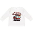 thumbnail image 3 of Inktastic Future Firefighter Boys or Girls Long Sleeve Toddler T-Shirt, 3 of 5