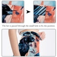 thumbnail image 3 of Crow Chic Chiffon Beach Dress & Skirt Set for Women - for Summer Days at the Beach, 3 of 6