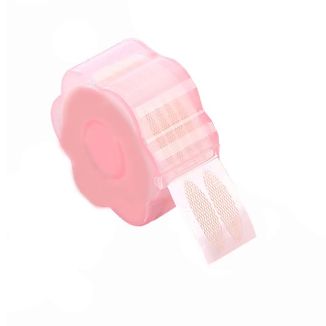 Vogacara Cinta Invisible para párpados, transpirable, diseño hueco, pegatina de buena viscosidad, herramienta de elevación de pestañas, tiras de Pinceles de maquillaje y herramientas Ensanchar Vogacara CE012330-01