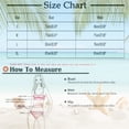 thumbnail image 3 of Aimik Women's Ruffle Bikini Sets 3 Piece Bathing Suits Textured Triangle Wrap Skirt Side Tie Cheeky Bikini Swimwear, 3 of 6