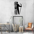thumbnail image 4 of Craftnamesign Custom Girl Hockey Metal Sign, Custom Hockey Player Name Sign, Hockey Wall Decor, 4 of 5