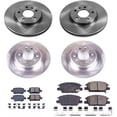 thumbnail image 3 of PowerStop Front and Rear Stock Replacement Brake Pad and Rotor Kit Fits: BUICK CHEVROLET GMC Select Models KOE7566, 3 of 8
