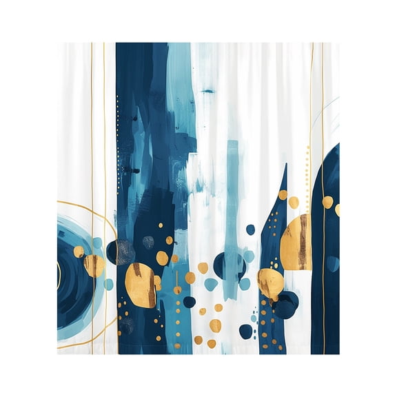 ZZERHUOO Clear Roll up Curtains for Fabric Shower Curtain Liner With Reinforced Rustproof For Bathroom