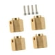 thumbnail image 4 of Adaptador hexagonal extendido para rueda (4 unidades), conector extendido de contrapeso de latón, piezas de repuesto para coche RC 1/10, accesorios de 12 mm, 4 of 7