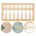 thumbnail image 4 of CIMAXIC Birthday Wooden Mini Abacus For Kids And Adults For First Birthday Photo Props Montessori Math Learning Tools Traditional Chinese Feng Shui Decor Small Arithmetic Counting Tool, 4 of 5