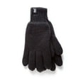 thumbnail image 2 of Men's Heat Holders Heatweaver Lined Flat Knit Gloves Color: Gray Size: M/L, 2 of 2