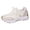 Beige, variant on Rokment Women Retro Color Block Running Trainners Skate Shoes Comfortable Suede Platform Non Slip Jogging Walking Tennis Sneakers for School Streetwear Casual