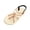 Beige, variant on Strappy Braided Sandals Women's Casual Round Toe Open Toe Slingback Woven Flat Sandals Comfortable Beach Vacation Shoes