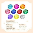 thumbnail image 5 of NLR [20pcs 1.58in] Big Size Kids Diamond Toy, Acrylic Gem Set, Pirate Treasure Hunt Toy | Easter Egg Filler | Diving Gems | Swimming Pool Party Favors, Gift for Birthday/Christmas/Easter Prizes, 5 of 9